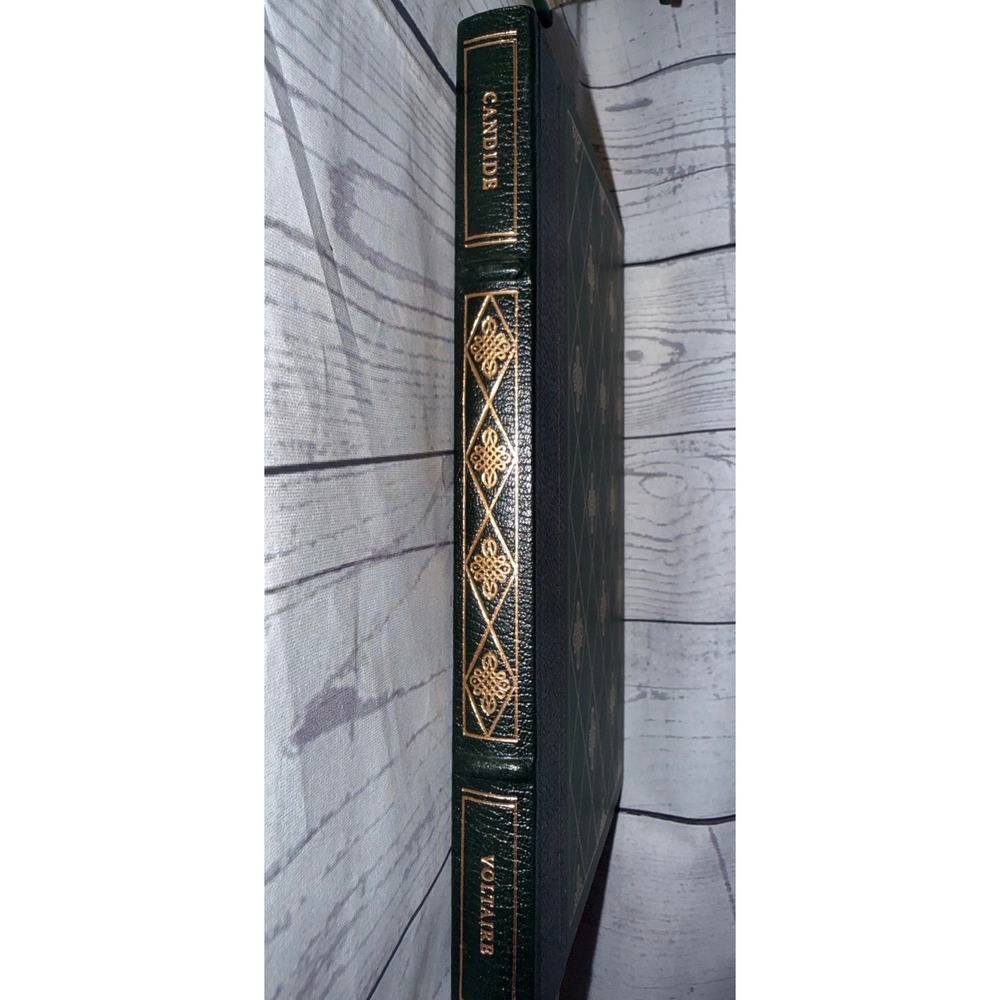 Voltaire Candide Franklin Library 1979 Leather Gilt Illustrated Antoni Clave